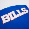 Buffalo Bills Classic Blue-White Wool & Leather Jacket - Image 5
