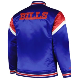 Alternative view of Buffalo Bills Cooperstown Heavyweight Full-Snap Satin Jacket