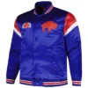 Buffalo Bills Cooperstown Heavyweight Full-Snap Satin Jacket