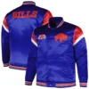 Buffalo Bills Cooperstown Heavyweight Full-Snap Satin Jacket - Image 3