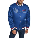 Buffalo Bills Dante Full-Snap Satin Jacket