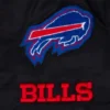 Buffalo Bills Logo Select Satin Varsity Jacket Black For Sale