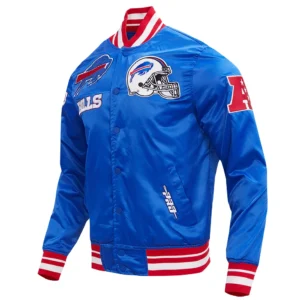 buffalo bills mashup blue varsity jacket