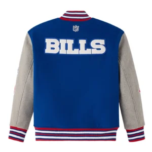 Alternative view of Buffalo Bills OVO X NFL Wool Varsity Jacket