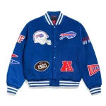 Buffalo Bills Pennant Wool Varsity Jacket