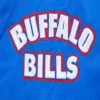 Buffalo Bills Retro Classic Blue Satin Varsity Jacket - Image 5