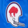 Buffalo Bills Retro Classic Blue Satin Varsity Jacket - Image 7