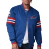 Buffalo Bills Scout Royal Satin Varsity Jacket