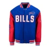 Buffalo Bills Sublimated Blue/Red Wool Jacket
