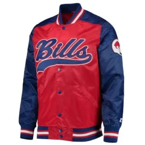 Buffalo Bills The Tradition II Red & Blue Satin Jacket