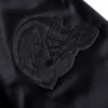 Buffalo Bills Triple Black Satin Varsity Jacket - Image 6