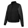 Women's Buffalo Bills Triple Black Wool Varsity Jacket - Image 2