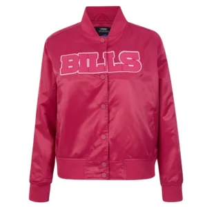 women’s buffalo bills triple pink jacket