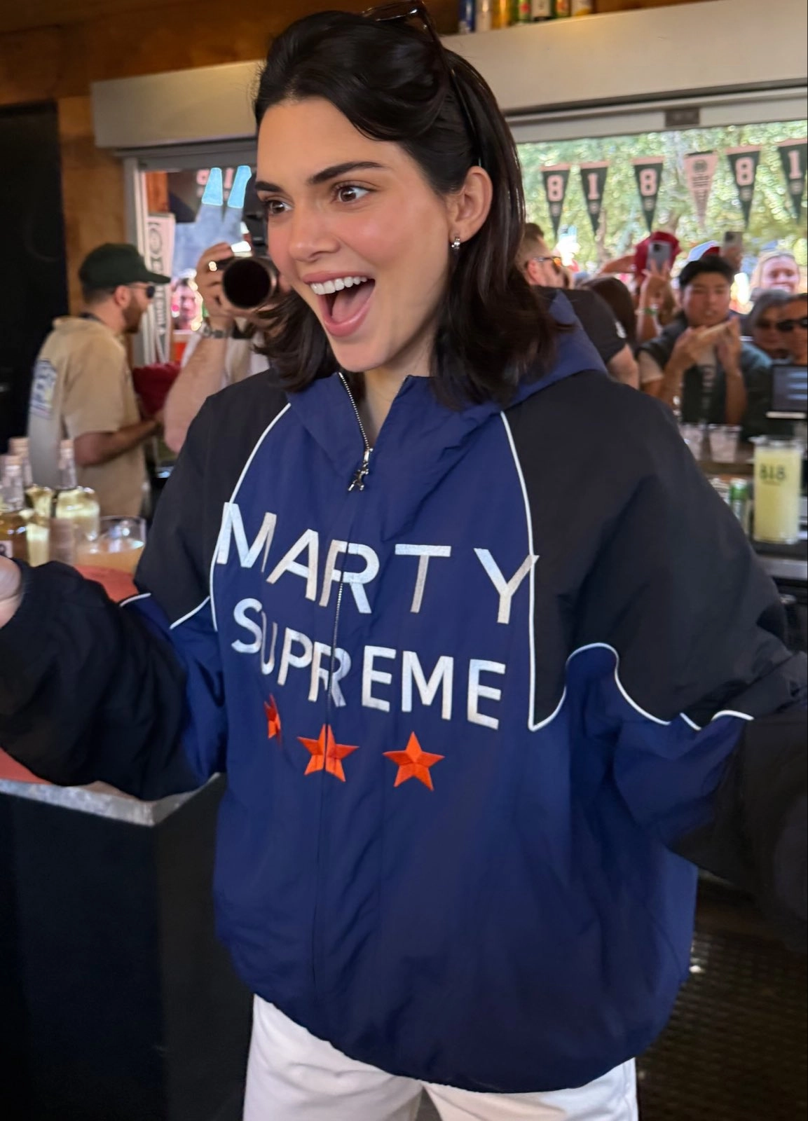 Kendall jenner marty supreme jacket