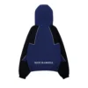 Marty supreme blue-black hooded jacket