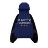 Marty supreme blue-black jacket