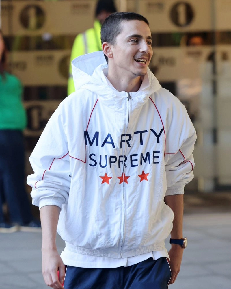 Timothee chalamet white jacket