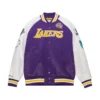 0 hof nn satin jacket los angeles lakers pau gasol