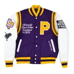 Prairie View A&M University Motto 2.0 Wool/Leather Jacket