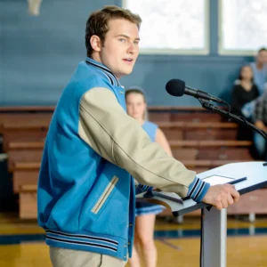13 reasons why baseball varsity jacket