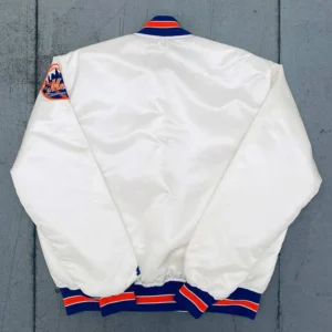 1980s new york mets satin jacket
