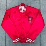 Atlanta Falcons 1990’s Vintage Red Satin Jacket