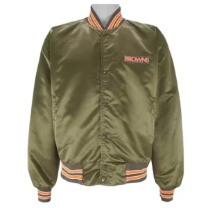 1990s cleveland browns jacket