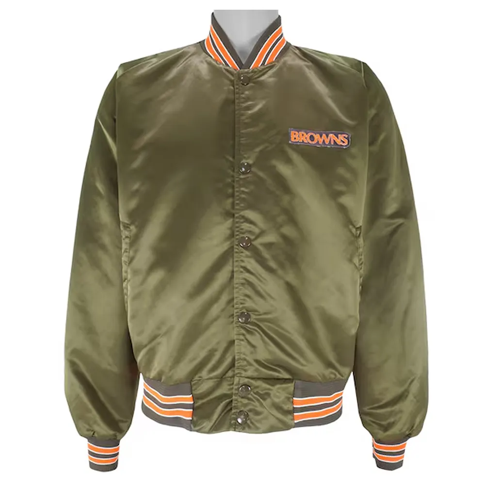 1990s cleveland browns jacket