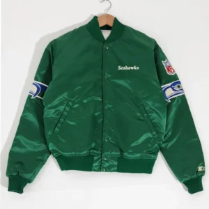 1990s seattle seahawks green jacket