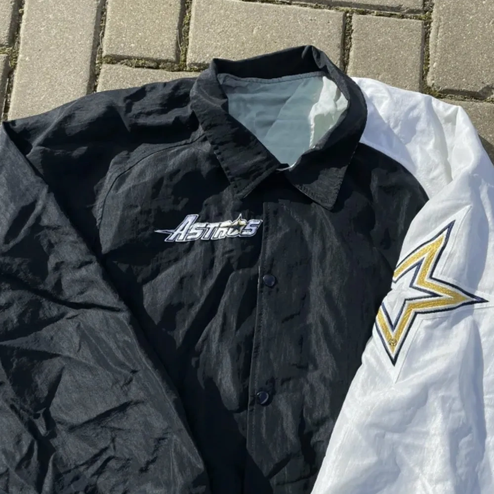 1994 houston astros vintage satin bomber jacket