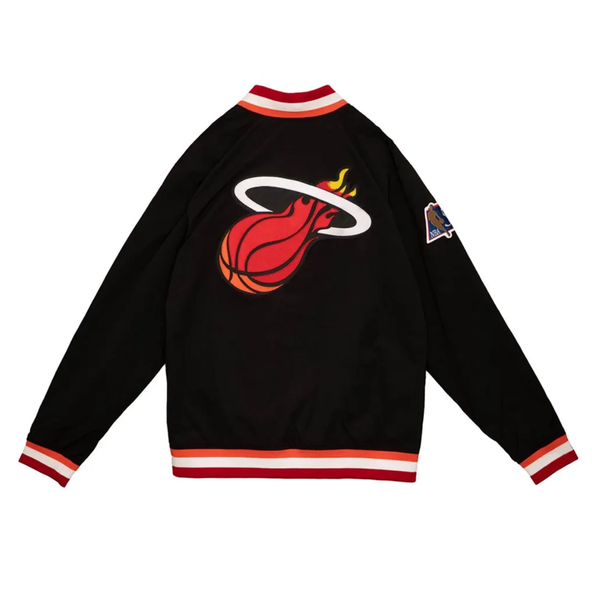 1996 1997 miami heat black varsity jacket