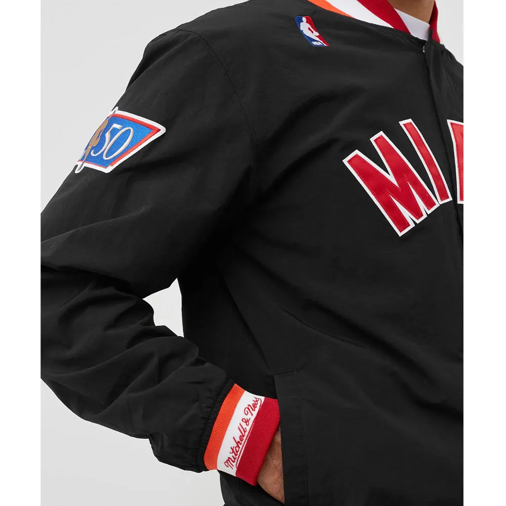 1996 1997 miami heat vintage satin jacket