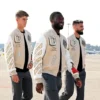 2 ac milan off white varsity jacket