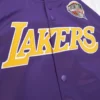2 hof nn satin jacket los angeles lakers pau gasol