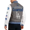 2 los angeles dodgers challenger wool leather varsity jacket