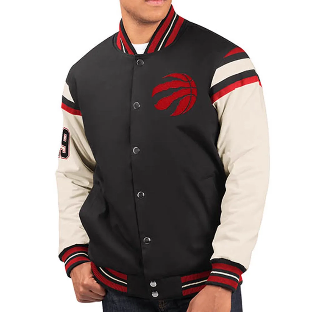 2019 toronto raptors finals championship full snap jacket