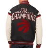 2019 toronto raptors finals championship wool leather varsity jacket