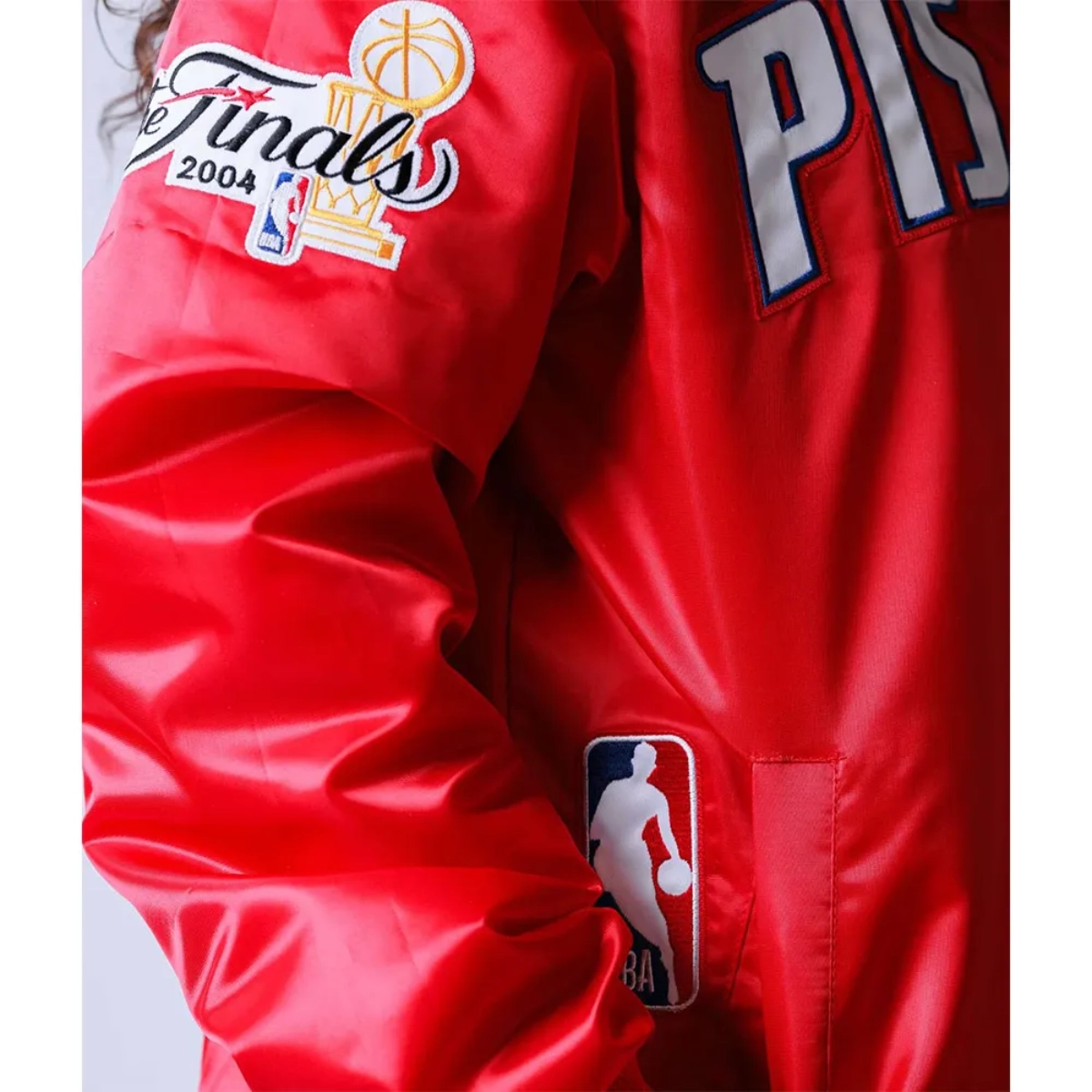 20th anniversary detroit pistons red jacket