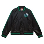 Dallas Mavericks Women's Raglan Satin Black Jacket