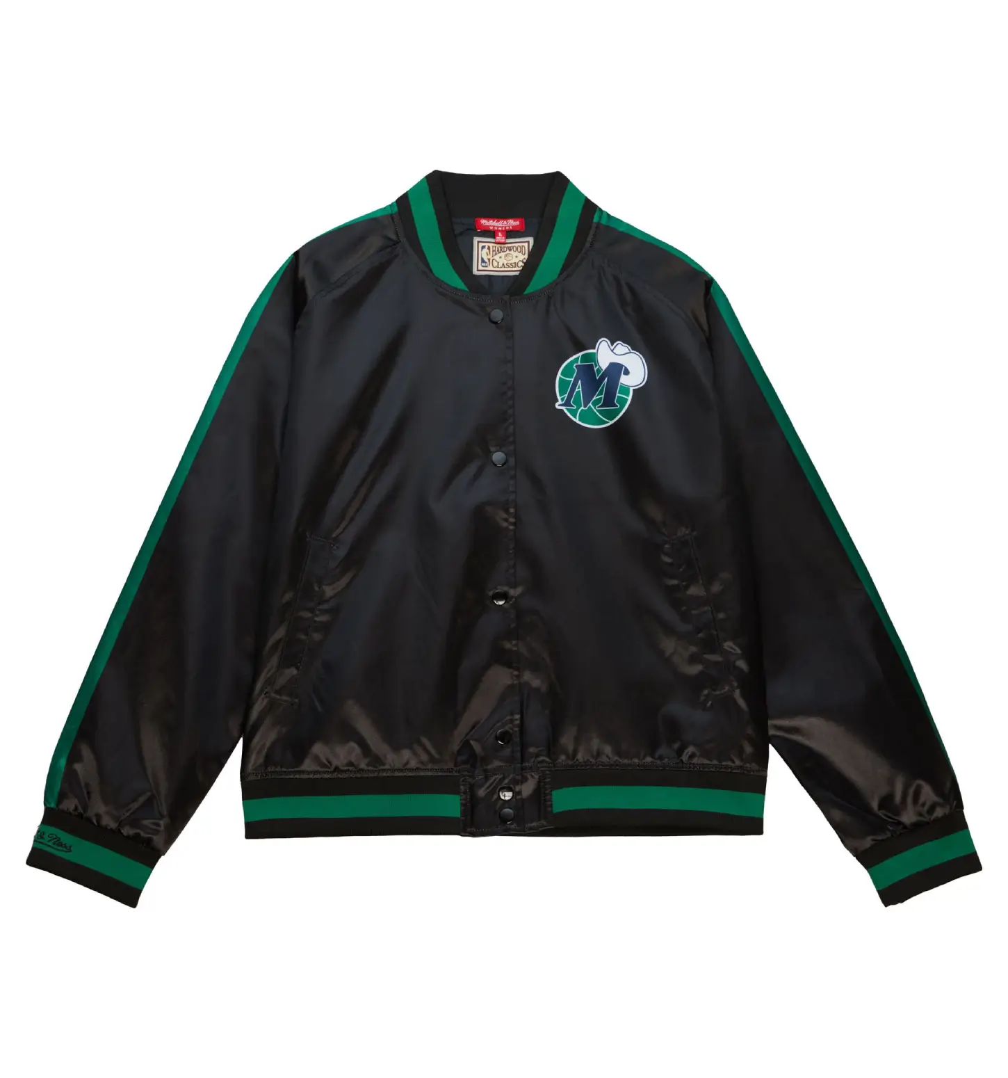 3 womens raglan satin jacket dallas mavericks