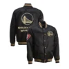 75th anniversary golden state warriors satin jacket