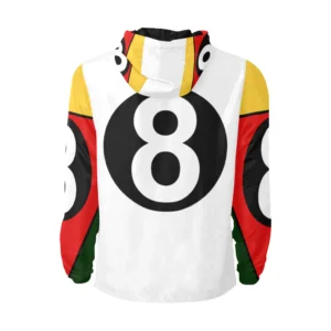 8 ball 90s hooded bomber jacket