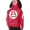 8 ball red hooded leather bomber jacket 04