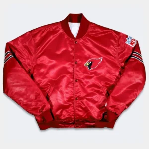 80s arizona cardinals red vintage jacket
