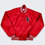 Atlanta Falcons 80’s Vintage Red Satin Jacket
