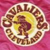 80s cleveland cavaliers burgundy varsity jacket