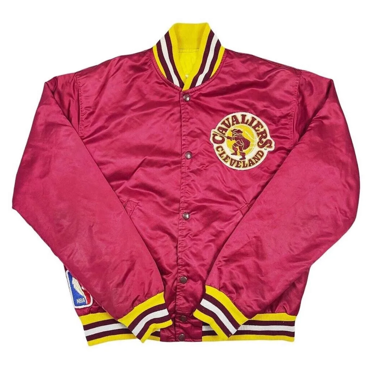 80s cleveland cavaliers jacket