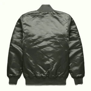 80s dallas mavericks classic satin bomber jacket