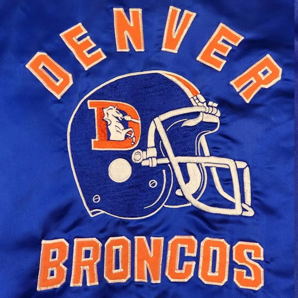 80s denver broncos jacket