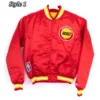 80s houston rockets vintage jacket